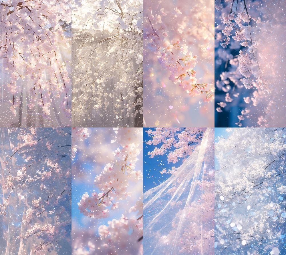 さくら 縦型 スマホ 背景 52枚