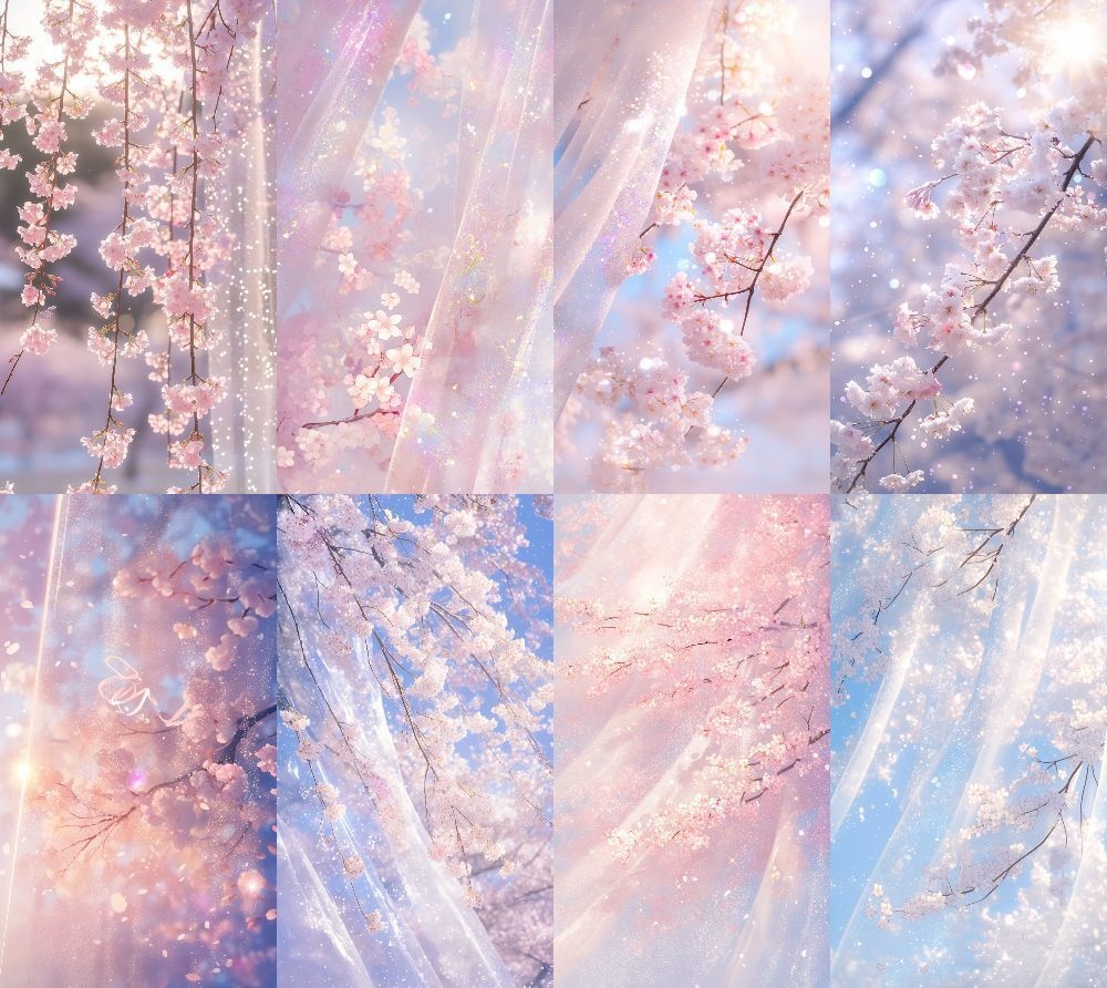 さくら 縦型 スマホ 背景 52枚