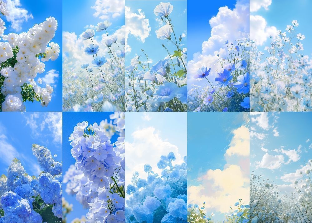 庭園の花 縦型 スマホ 背景 112枚