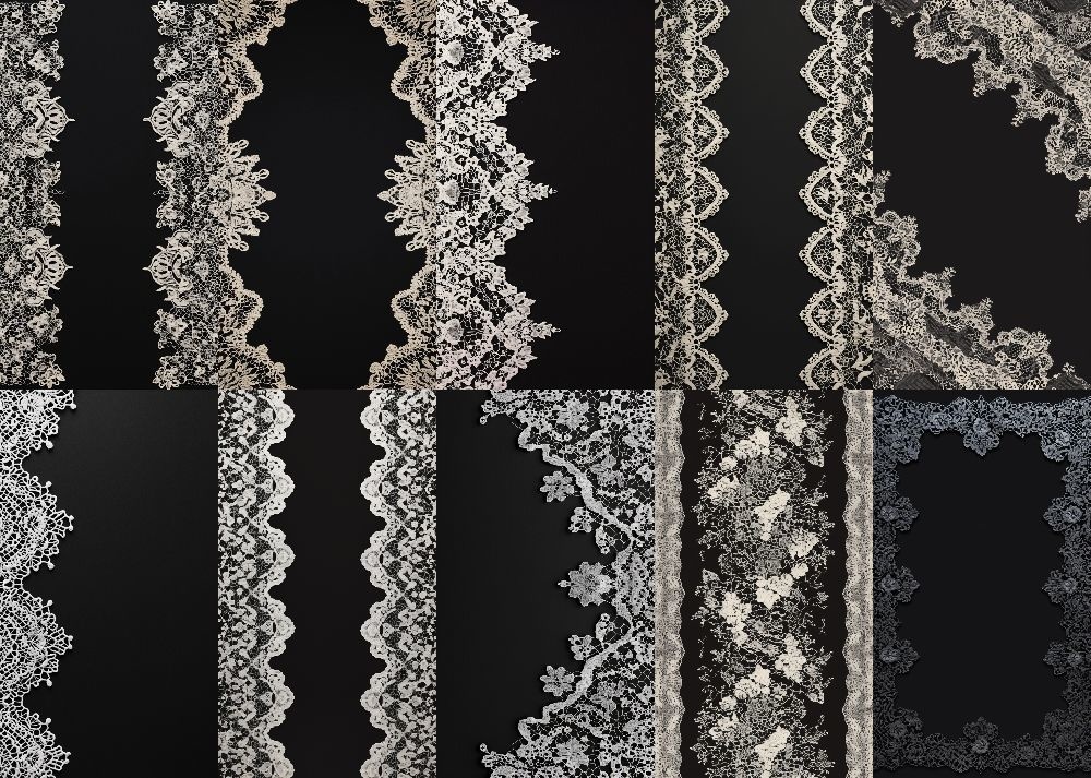 ゴスロリ 背景 黒地 9:16 153枚 スマホ 縦画面