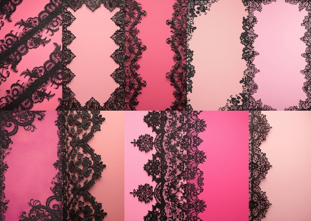 ゴスロリ 背景 赤地 9:16 156枚 スマホ 縦画面