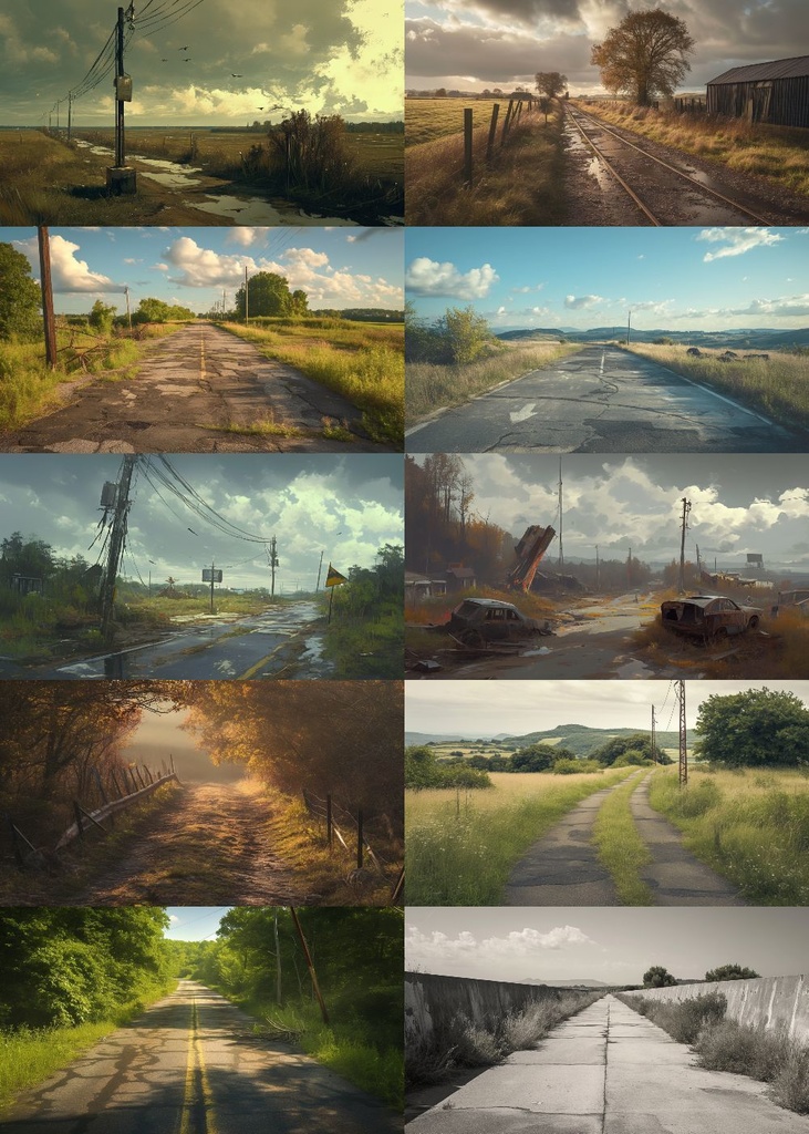 廃線・廃道 背景 16:9 139枚 PC 横画面