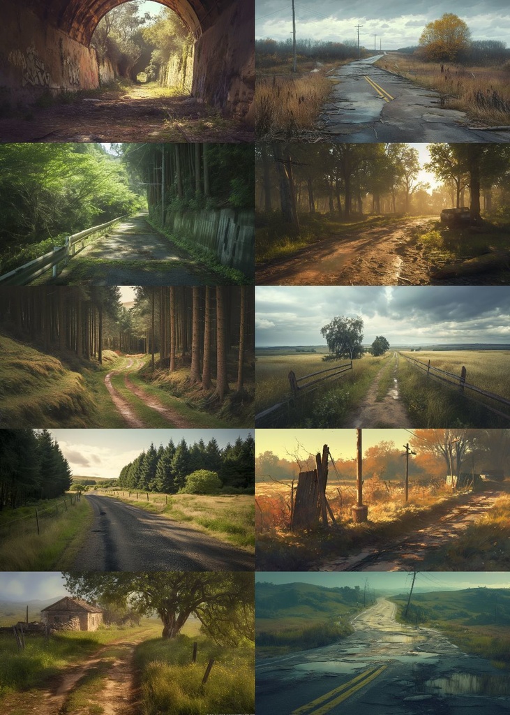 廃線・廃道 背景 16:9 139枚 PC 横画面