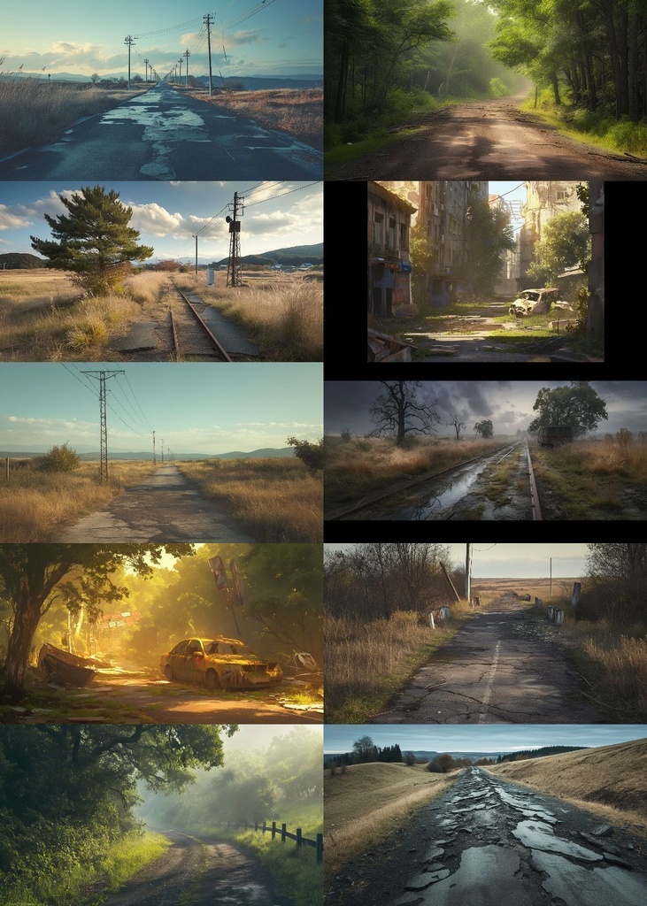 廃線・廃道 背景 16:9 139枚 PC 横画面