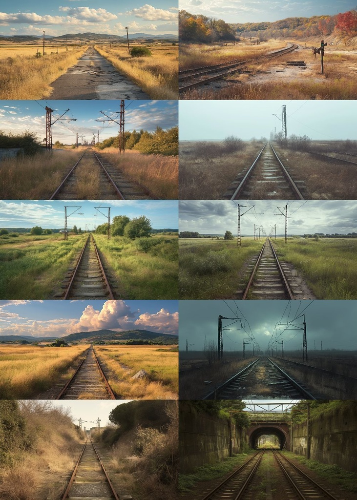 廃線・廃道 背景 16:9 139枚 PC 横画面