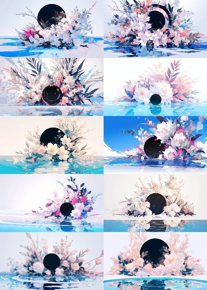 黒い月 背景 16:9 145枚 PC 横画面