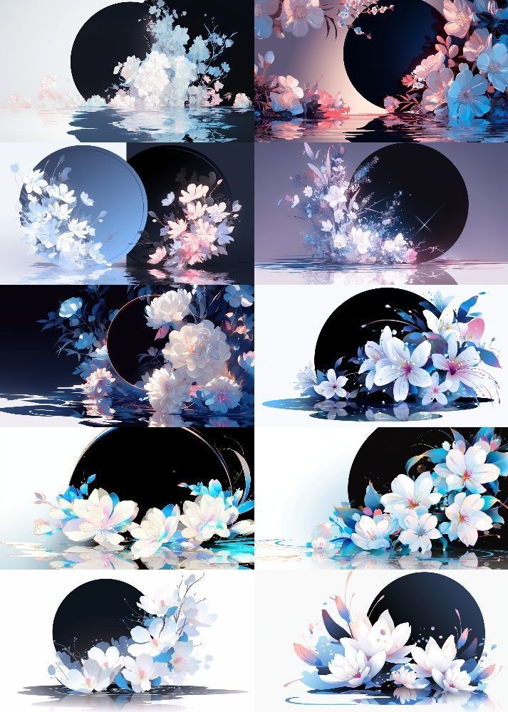 黒い月 背景 16:9 145枚 PC 横画面