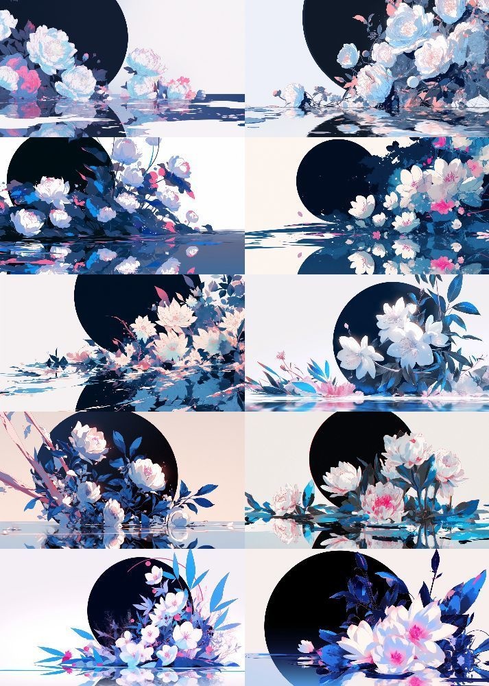 黒い月 背景 16:9 145枚 PC 横画面