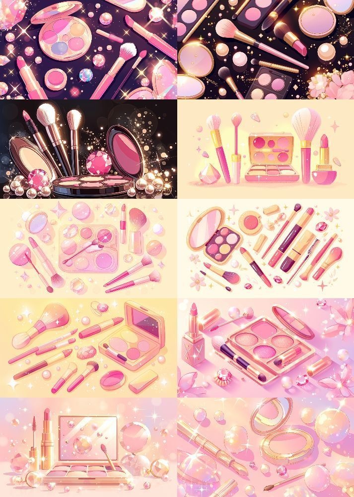 メイクアップ 背景 16:9 134枚 PC