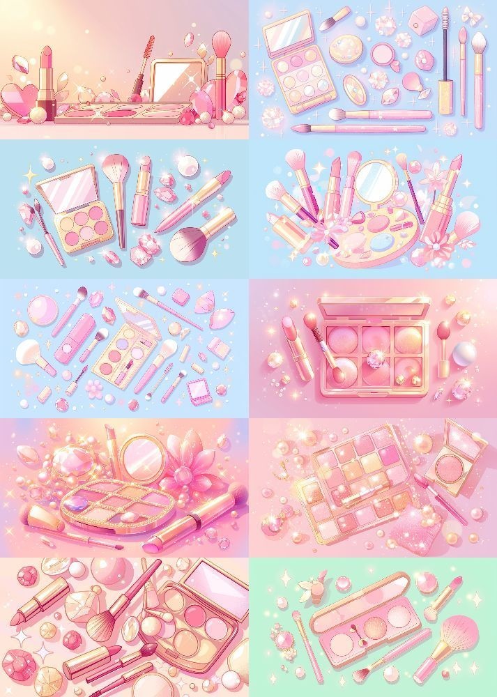 メイクアップ 背景 16:9 134枚 PC