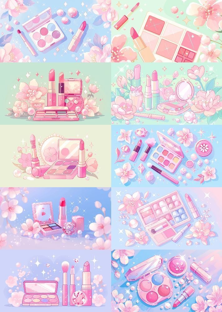 メイクアップ 背景 16:9 134枚 PC