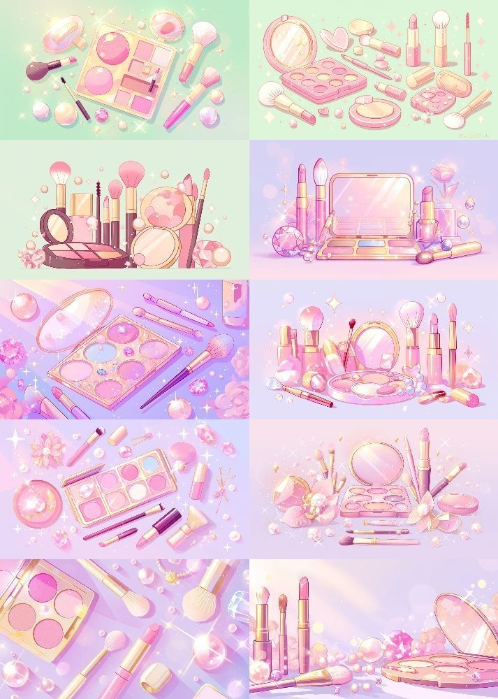 メイクアップ 背景 16:9 134枚 PC