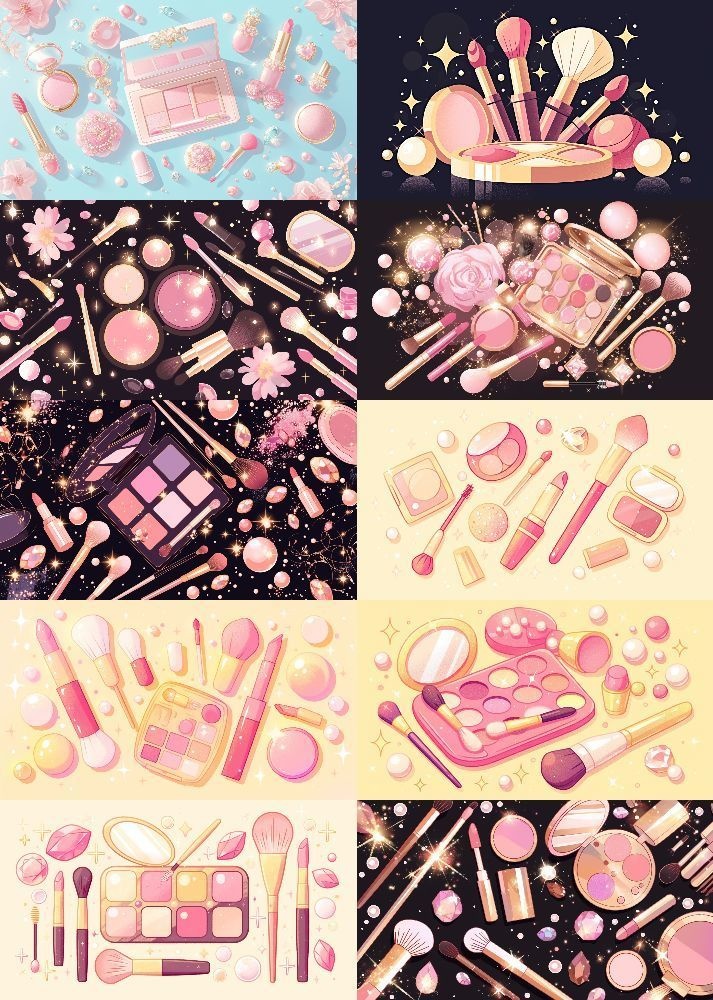 メイクアップ 背景 16:9 134枚 PC