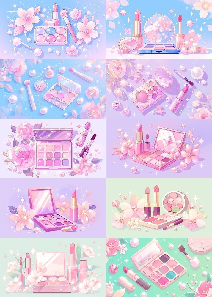 メイクアップ 背景 16:9 134枚 PC