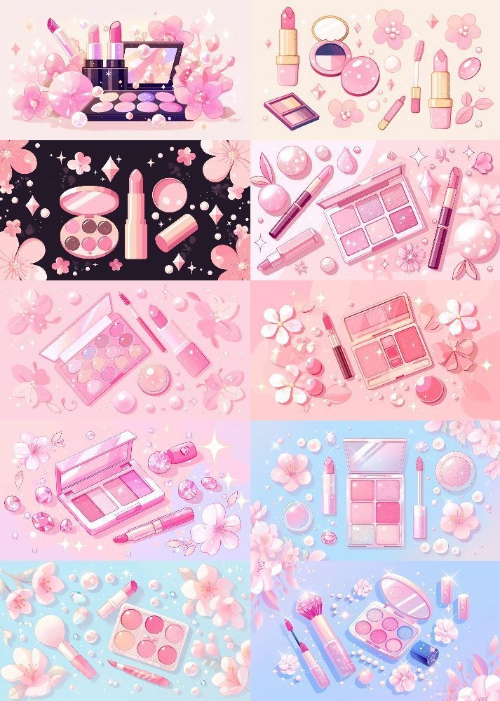 メイクアップ 背景 16:9 134枚 PC