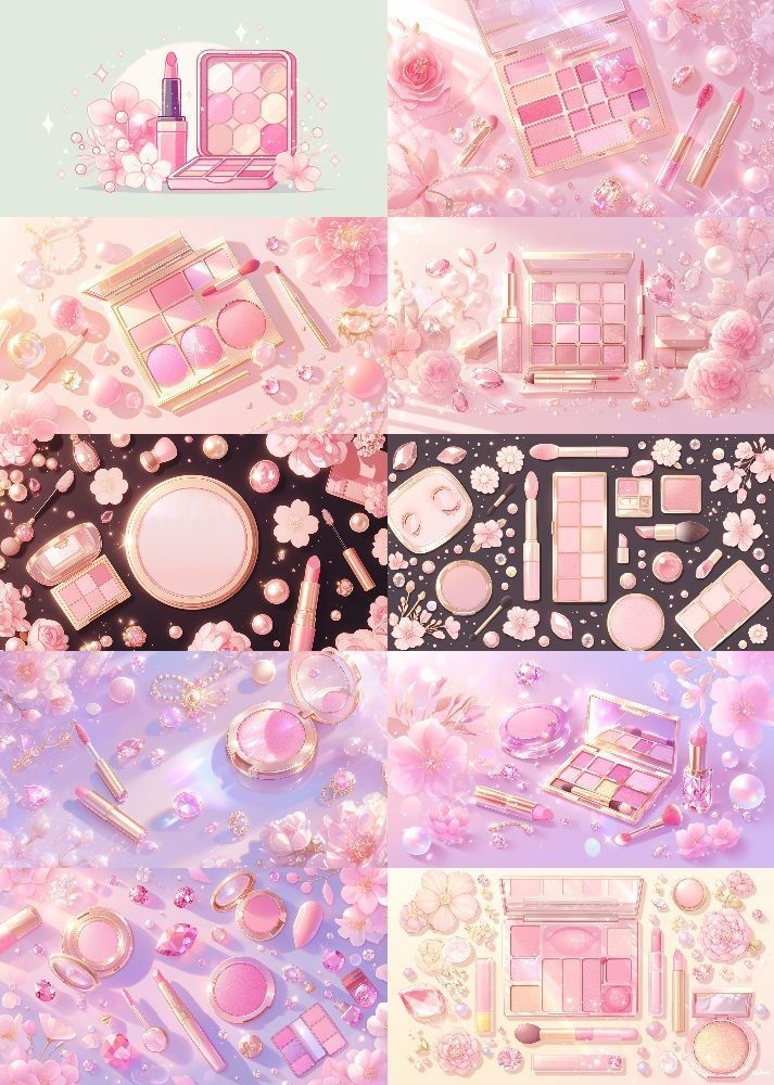 メイクアップ 背景 16:9 134枚 PC