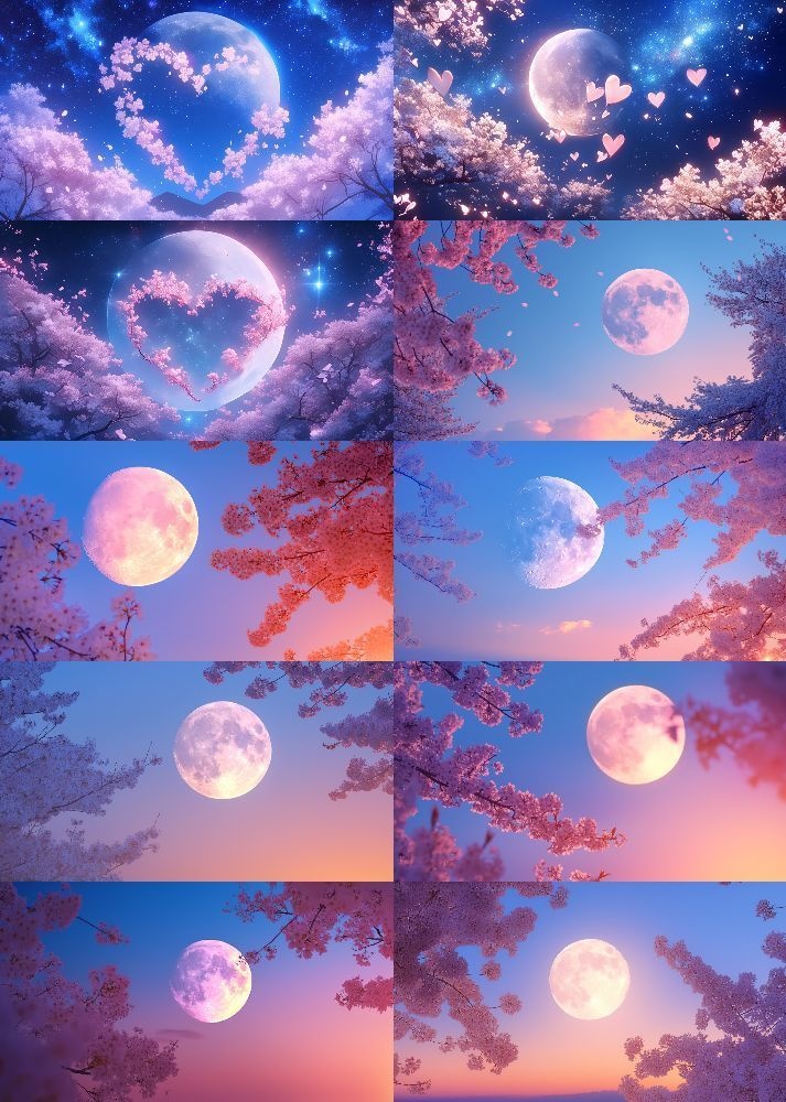 桜 背景 16:9 170枚 PC 横画面