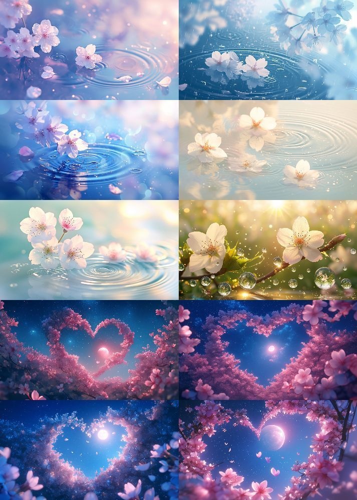 桜 背景 16:9 170枚 PC 横画面