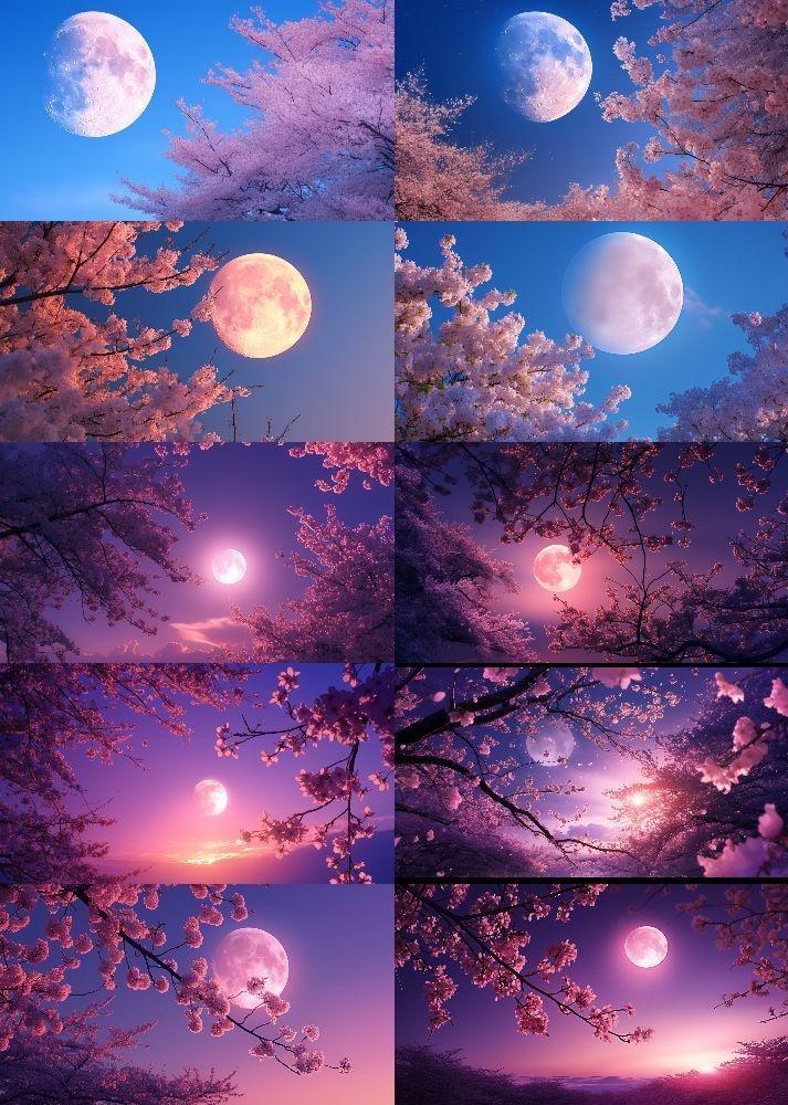 桜 背景 16:9 170枚 PC 横画面