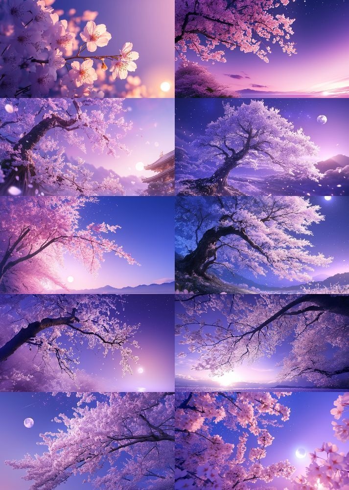 桜 背景 16:9 170枚 PC 横画面