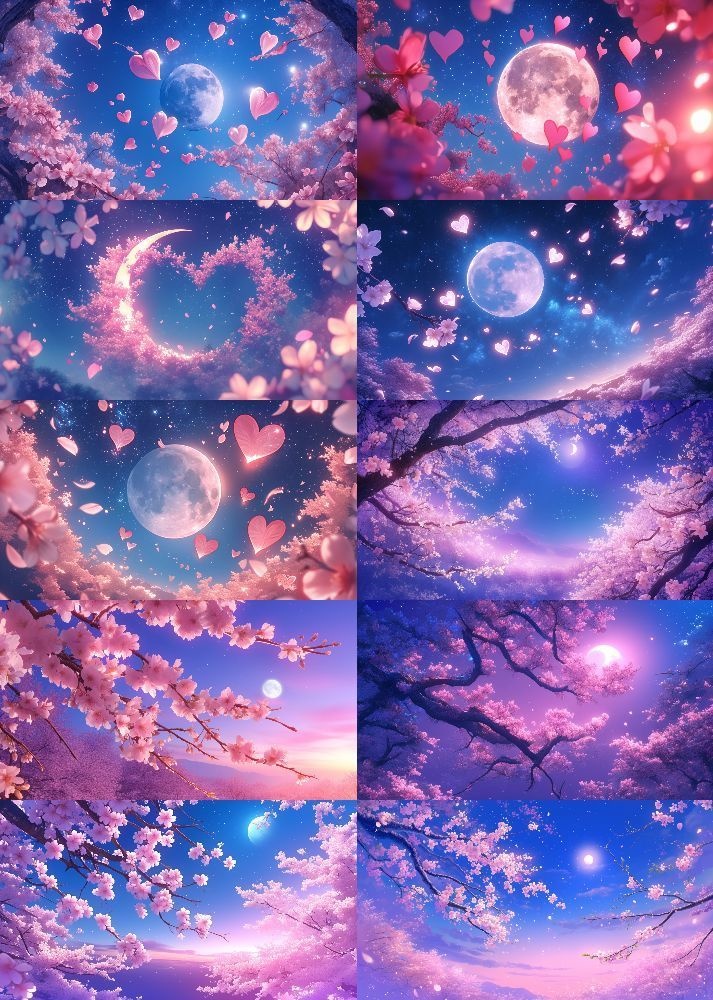 桜 背景 16:9 170枚 PC 横画面