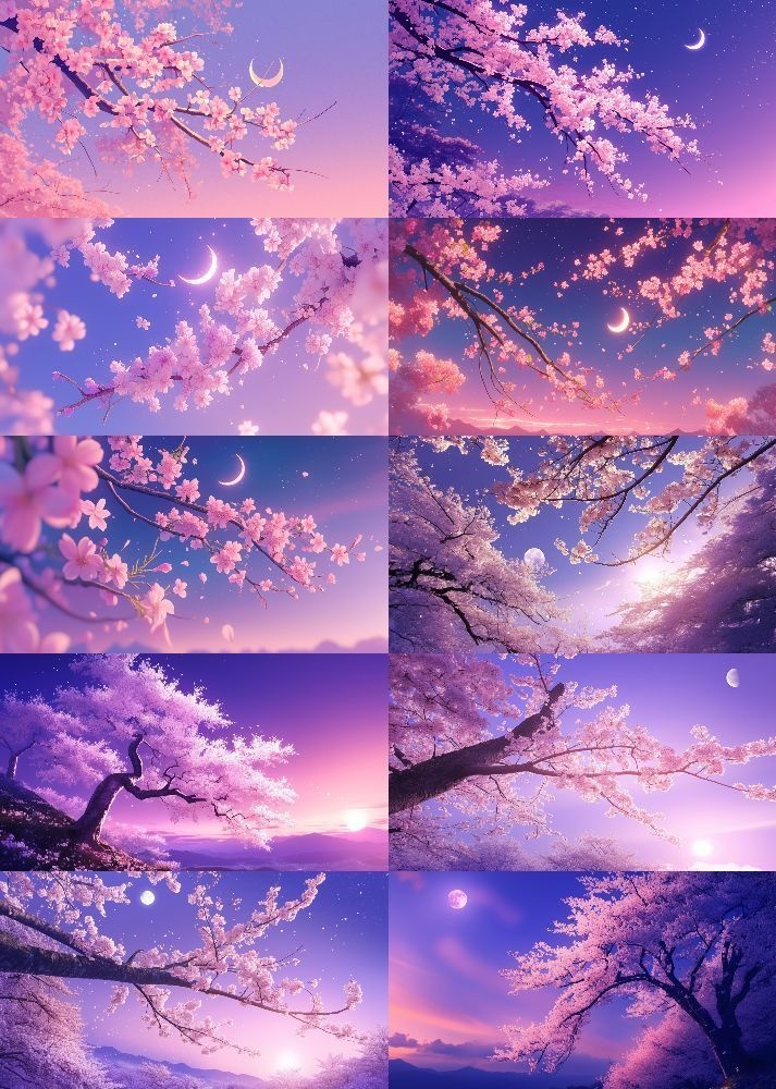 桜 背景 16:9 170枚 PC 横画面