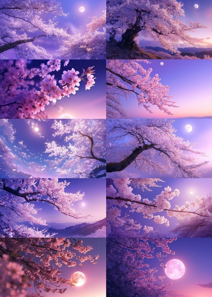 桜 背景 16:9 170枚 PC 横画面