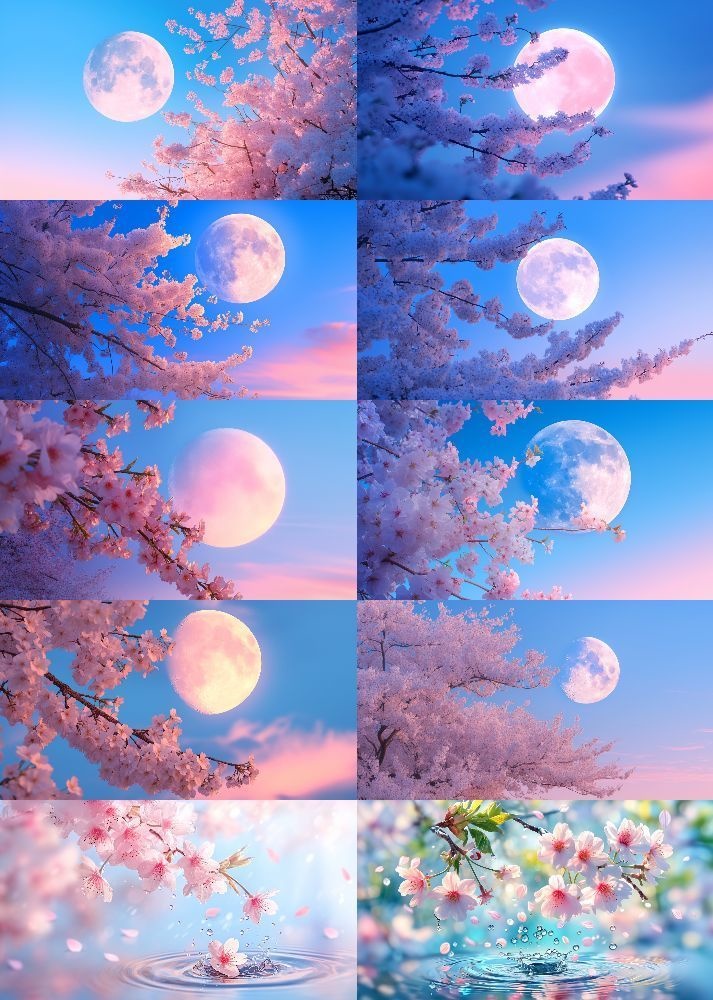 桜 背景 16:9 170枚 PC 横画面