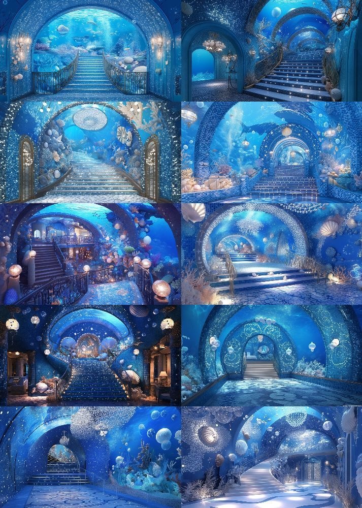 人魚の宮殿 背景 16:9 128枚