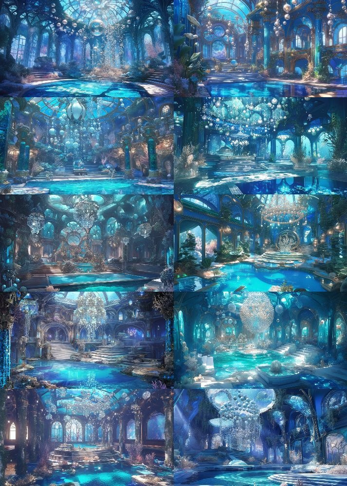 人魚の宮殿 背景 16:9 128枚