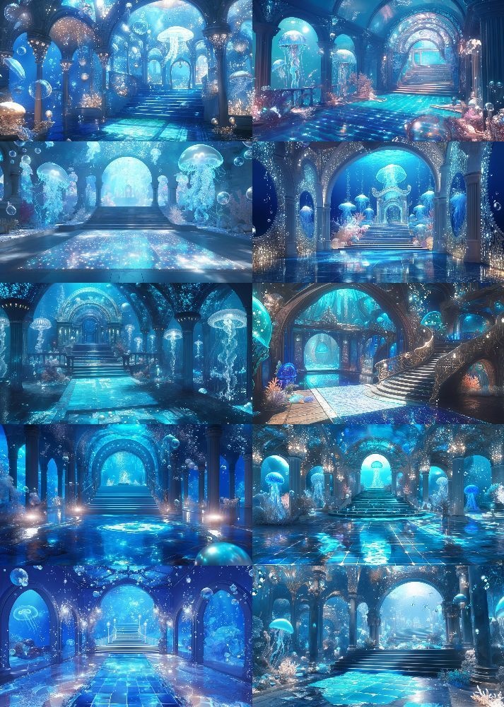 人魚の宮殿 背景 16:9 128枚