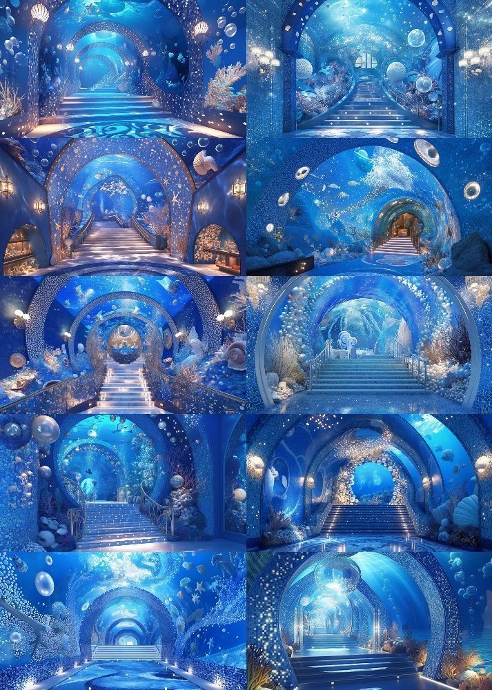 人魚の宮殿 背景 16:9 128枚