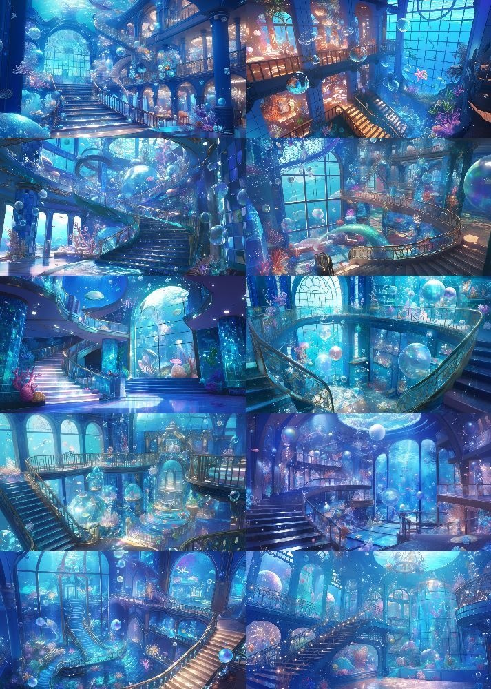 人魚の宮殿 背景 16:9 128枚