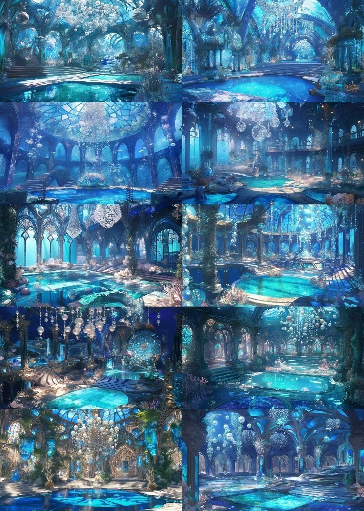 人魚の宮殿 背景 16:9 128枚