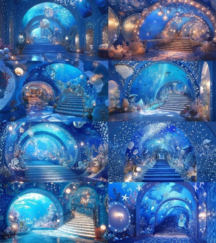 人魚の宮殿 背景 16:9 128枚