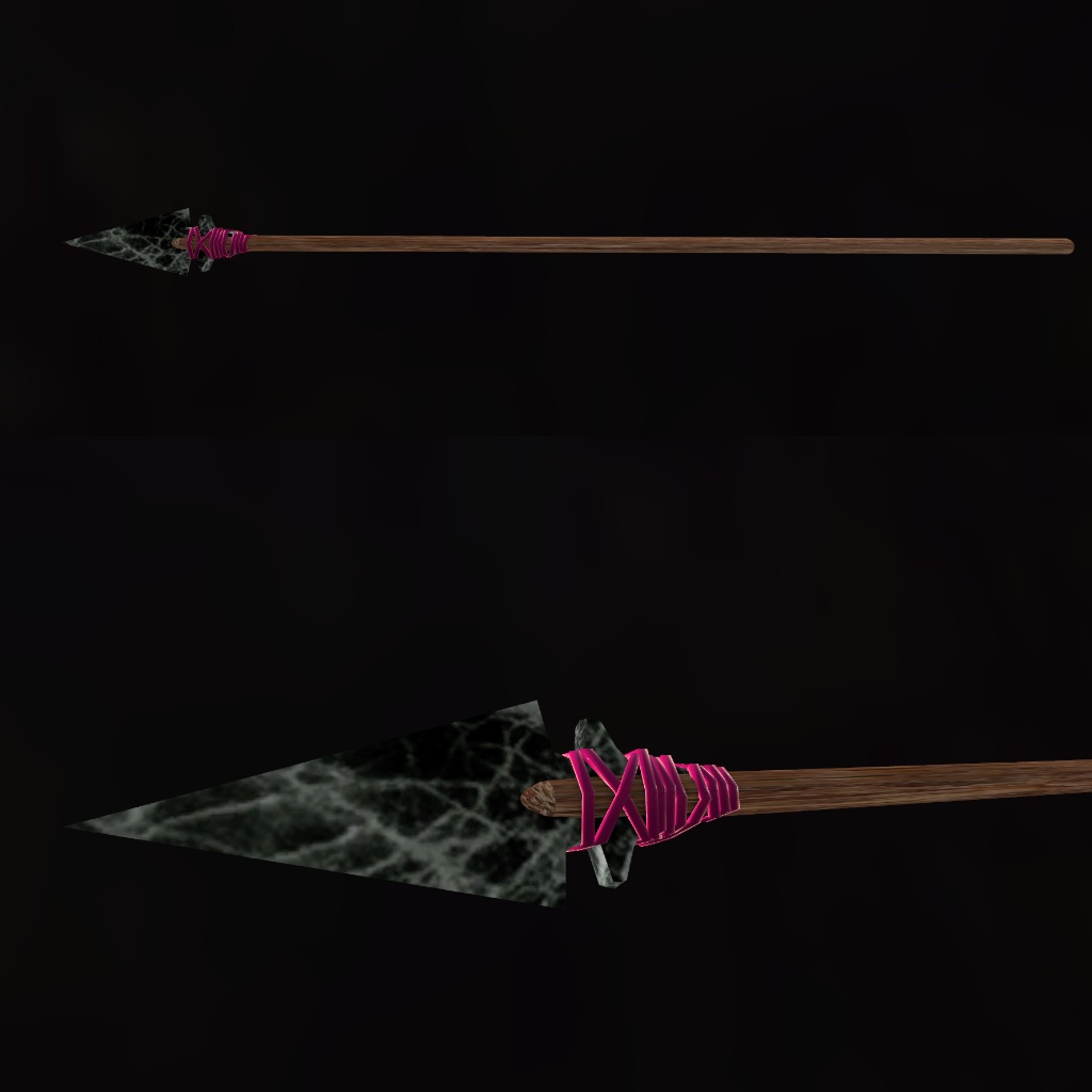 VRC想定 QvPen差し替えモデル 槍