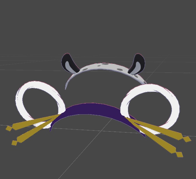 超かぐや姫ファンメイド ネクタイのみ カチューシャ