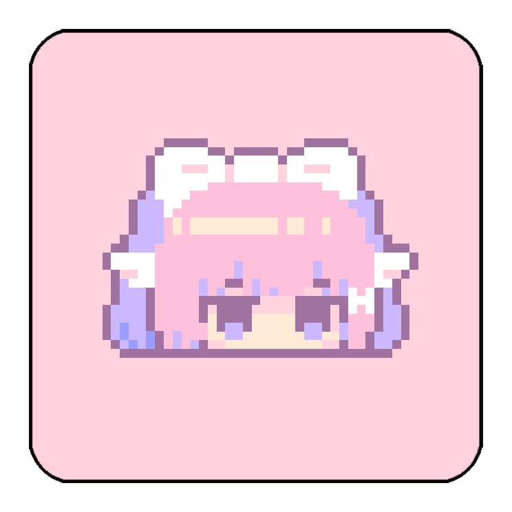 リボン缶バッジ