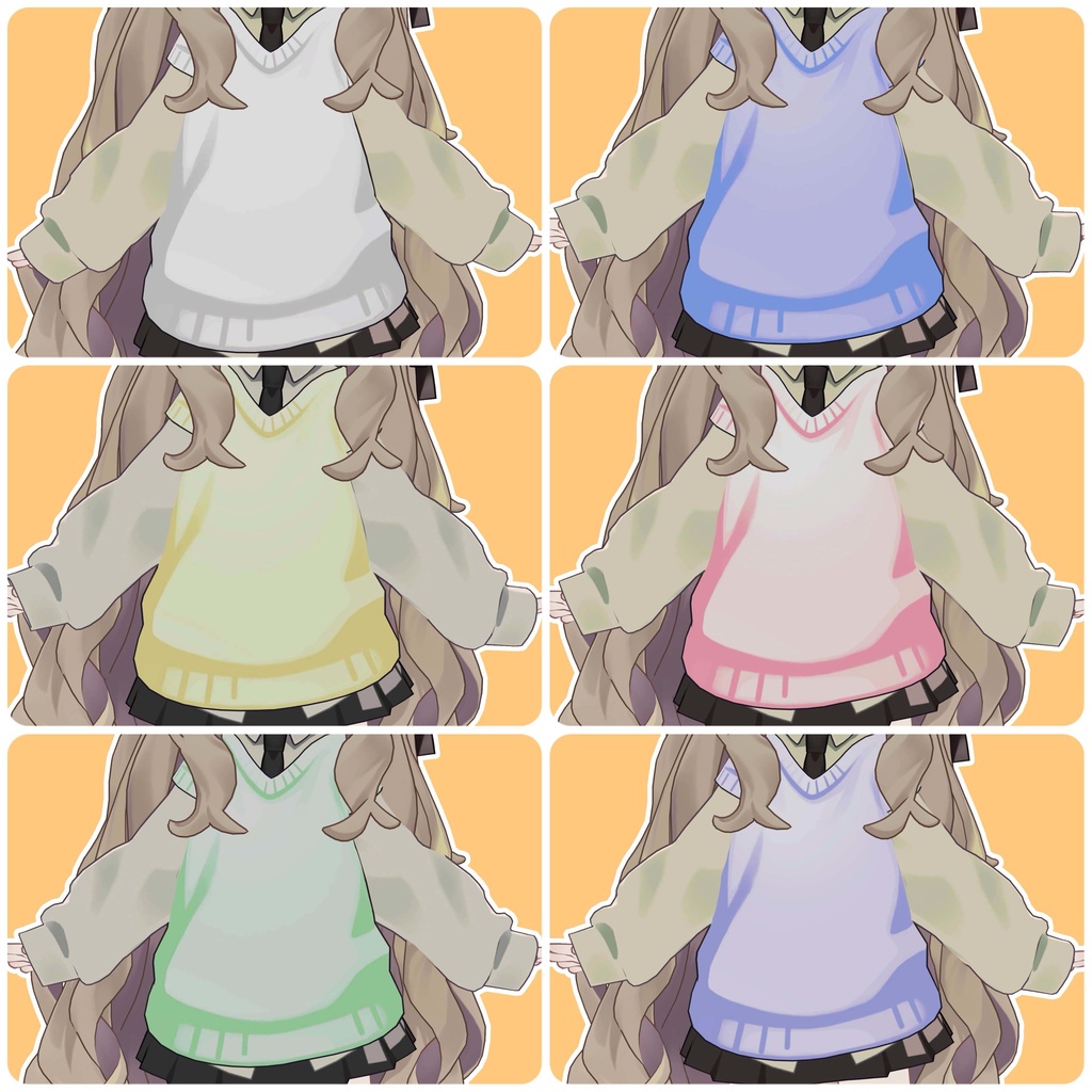 【Free】パステルカラーテクスチャ