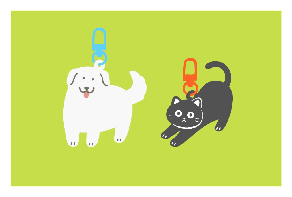 アクリルキーホルダー