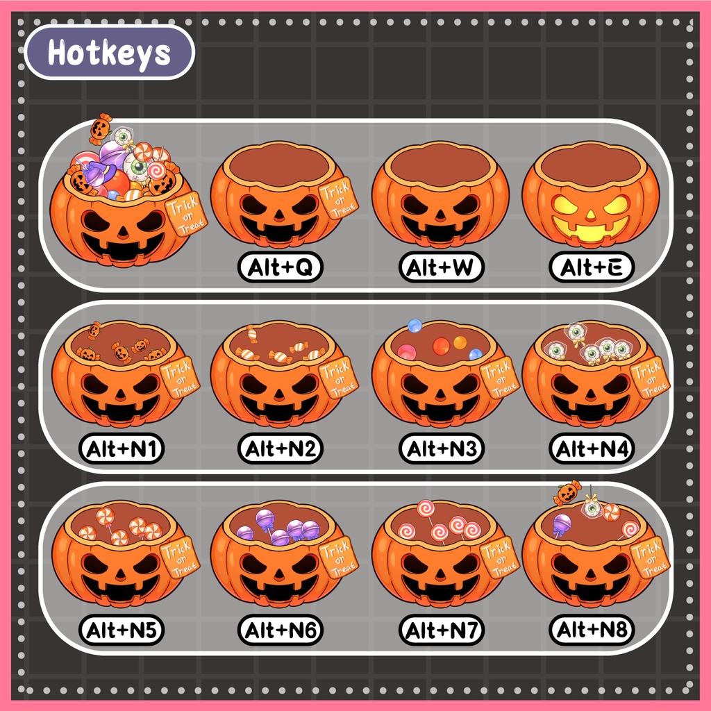 【VTS対応】お菓子が降ってくる!ハロウィンかぼちゃバケツ|Halloween Candy Bucket