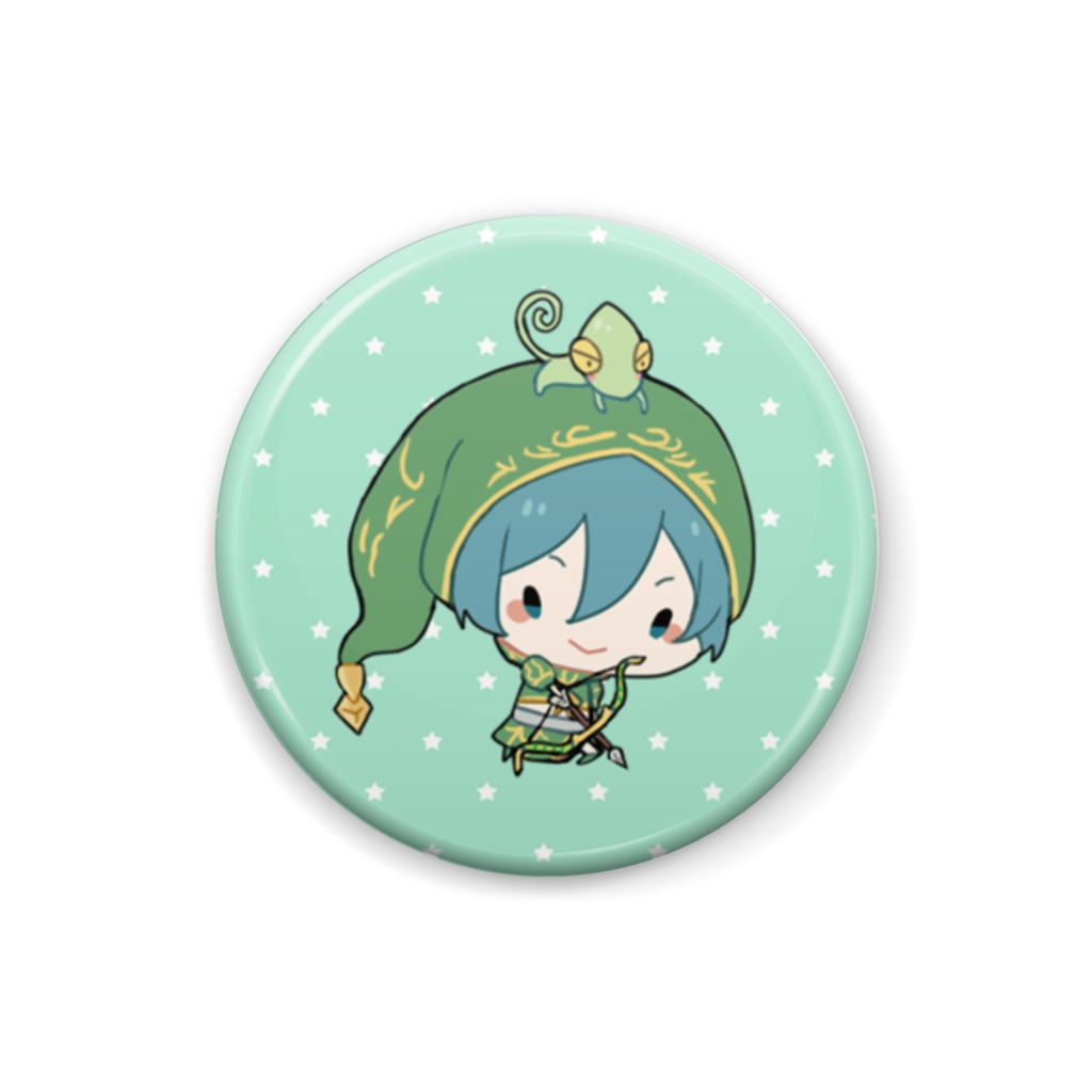 レラジェ缶バッチ