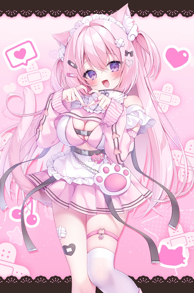 【受注生産】「Yummyかわメイドカフェ」B2タペストリー