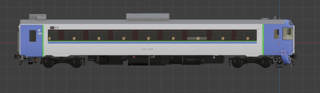 キハ183-1555 【ラストラン車両】