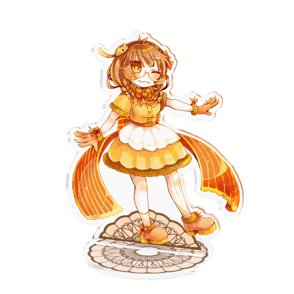 御布団院やまね（リボン衣装）アクリルスタンド