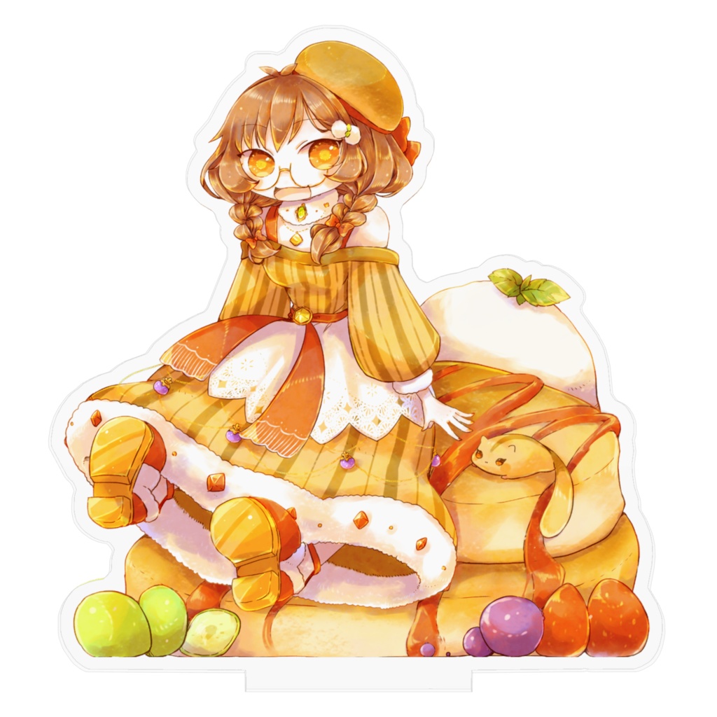 御布団院やまね(パンケーキ衣装)アクリルスタンド