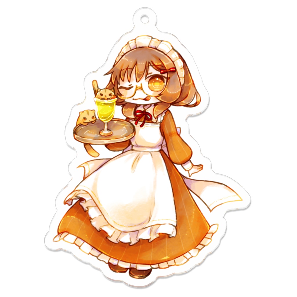 2周年記念アクキー(メイド)