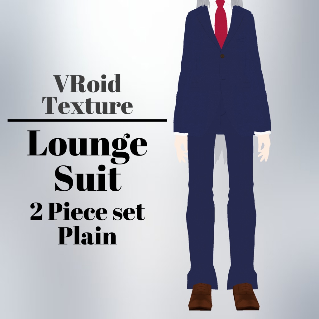 [#VRoid] 2ピーススーツセット / 2 Piece Suit set
