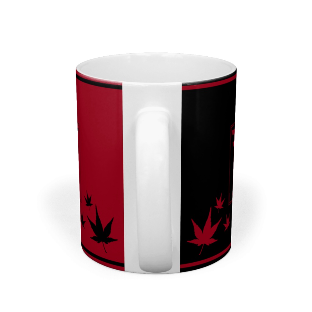 狐ノ紅焔ロゴマグカップ