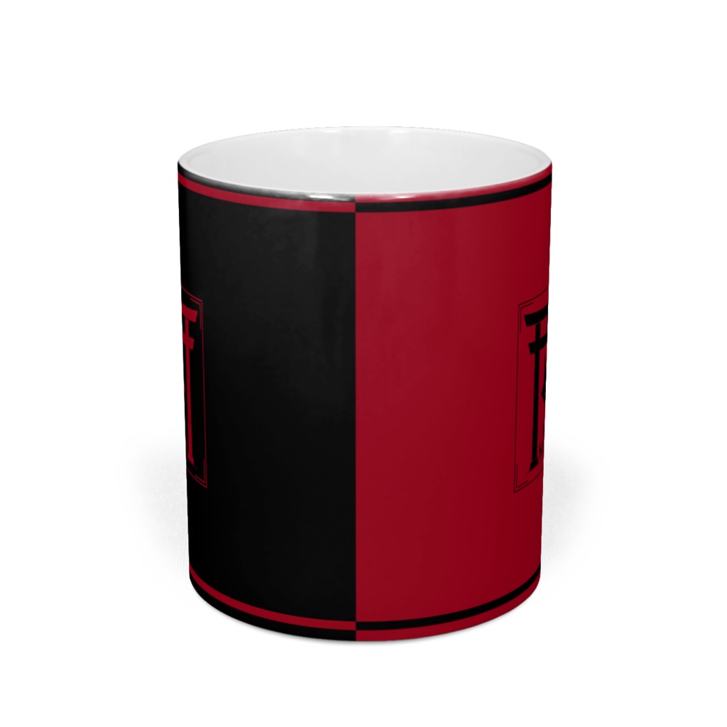 狐ノ紅焔ロゴマグカップ